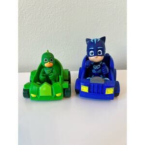 PJ Masks Catboy and Gekko Figure Vehicle Preschool Toy Set